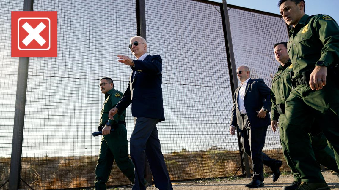 No, the Biden administration does not have an open-border policy